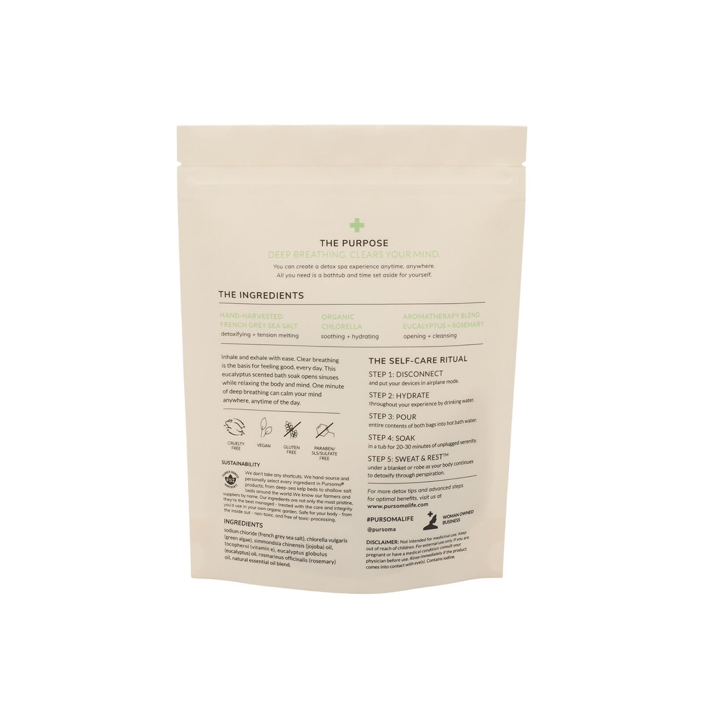 Pursoma | Just Breathe Bath Treatment