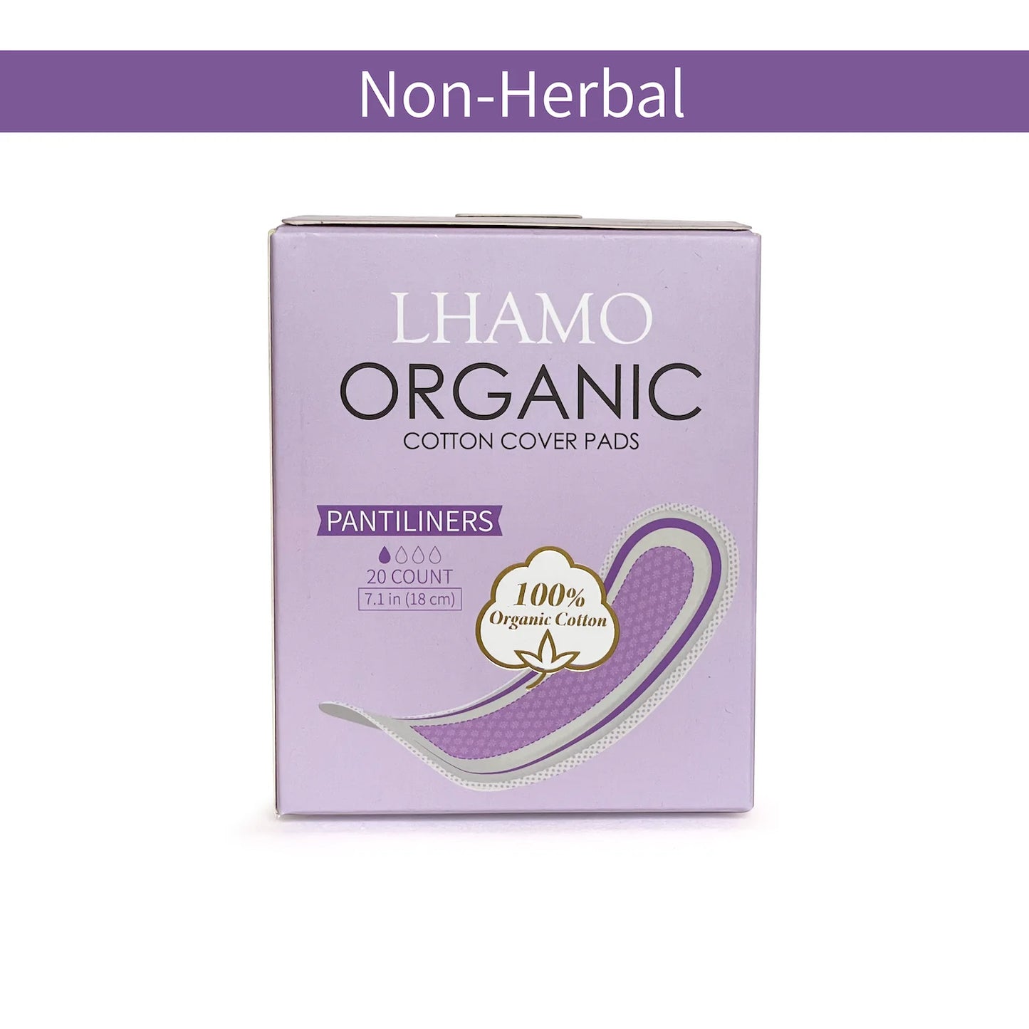 LHAMO | Organic Cotton Cover Pads - Pantiliners (Non-Herbal)