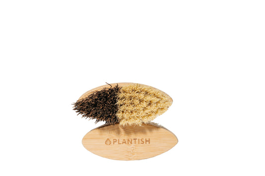 Plantish | Sisal & Palm Vegetable Brush