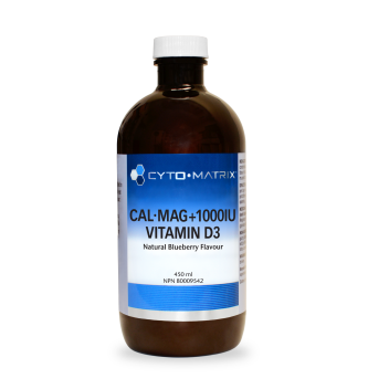 Cyto-Matrix | Cal-Mag+1000IU Vitamin D3 Liquid 450mL