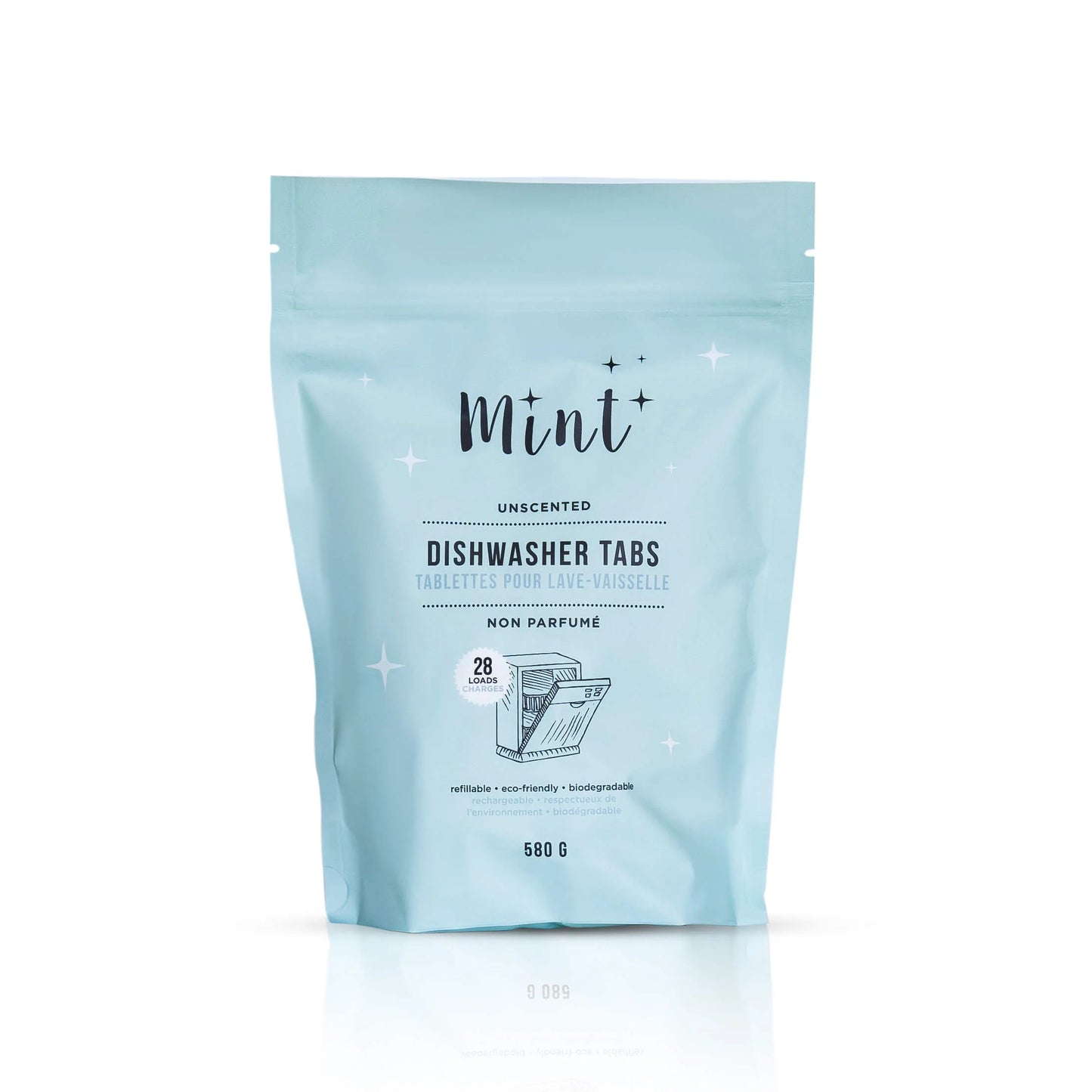 Mint Cleaning | Dishwasher Tabs (Unscented)