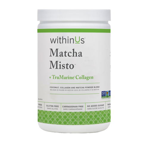 WithinUs | Matcha Misto + TruMarine® Collagen Jar - 35 Servings